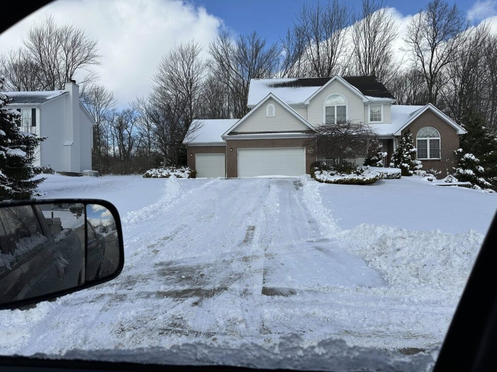 snow plowing perry ohio